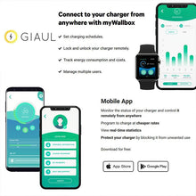 Încarcă imaginea în vizualizatorul Galerie, Wallbox Pulsar Max PLP2 - 0 - 2 - 2 - 9 - 002, statie de incarcare auto monofazica neagra, 7,4 kW Type 2 + cablu de 7m - Giaul