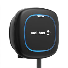 Încarcă imaginea în vizualizatorul Galerie, Wallbox Pulsar Max PLP2 - 0 - 2 - 4 - 9 - 002, statie de incarcare auto trifazica neagra, 22 kW Type 2 + cablu de 5m - Giaul
