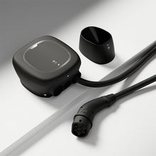 Încarcă imaginea în vizualizatorul Galerie, Wallbox Pulsar Pro PPR1 - 0 - 2 - 2 - K - 002, statie de incarcare auto monofazica neagra, 7,4 kW Type 2 + cablu de 5m - Giaul