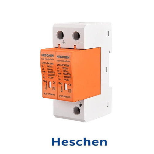 Descarcator SPD în CC LYD1 - PV1000 2P 1000VDC 20KA - Heschen - Giaul