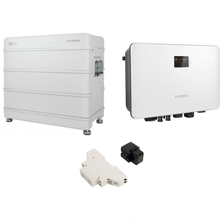 KIT SUNGROW : invertor monofazat 6kW + 6,4kWh baterie + SmartMeter - Giaul