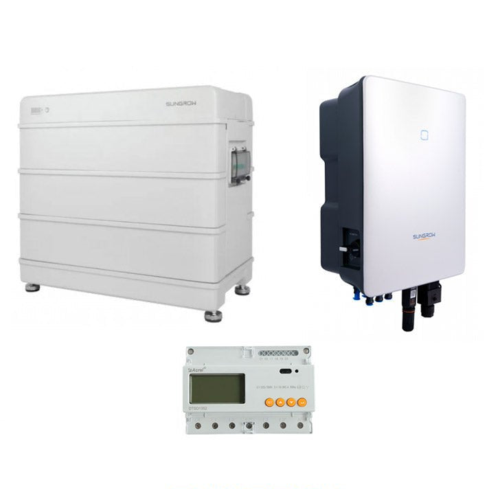 KIT SUNGROW : invertor trifazat 10kW + 6,4kWh baterie + SmartMeter - Giaul