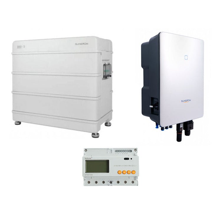 KIT SUNGROW: invertor trifazat 6kW + 6,4kWh baterie + SmartMeter - Giaul